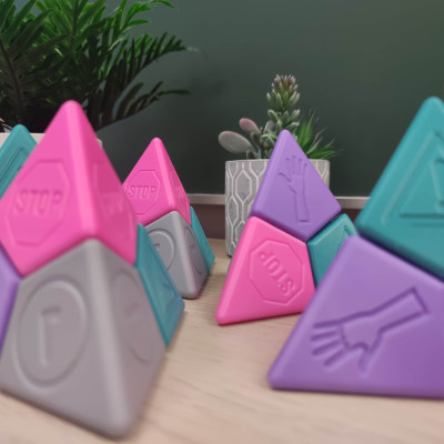 Tétra'Bruit Objet éducatif - impression 3d - 3