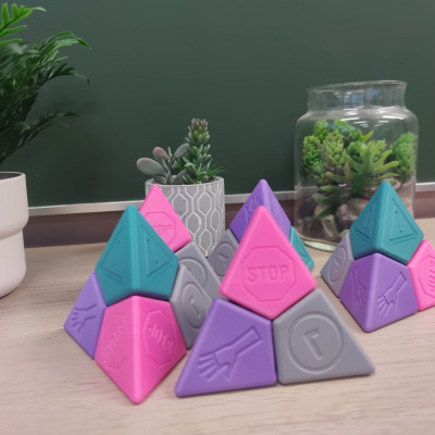 Tétra'Bruit Objet éducatif - impression 3d - 2