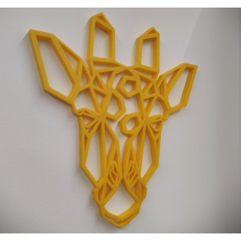 Tête de girafe - décoration Géométrique - 3/4