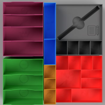 Pack de rangement 7Wonders - 2