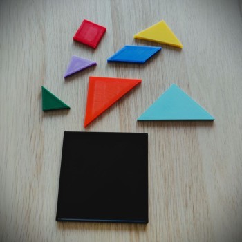 tangram - objet éducatif - défait