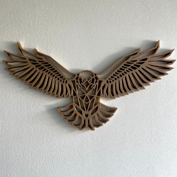 Aigle- décoration Géométrique - face